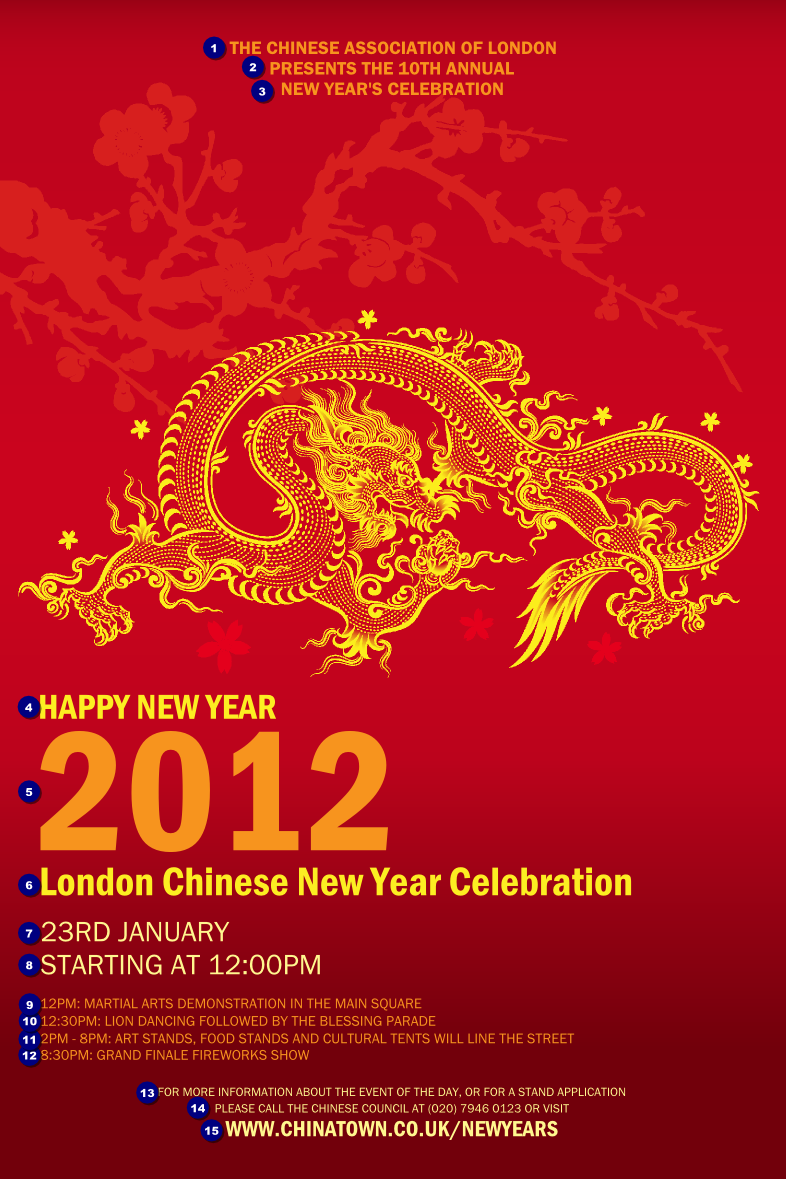 Free Chinese New Year Poster Template